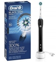 Oral-B Black 1000 Rechargeable Toothbrush, Untested, E-Commerce Return