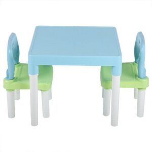 Kids Plastic Table & Chair Set
