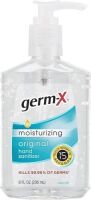 Lot of (7) Germ-X Original Hand Sanitizers with Pump, 8Fl Oz Each&nbsp;&nbsp;- NEW