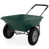 Dual-Wheel Wheelbarrow Garden Cart