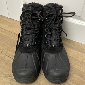 Free Soldier Black Boots Size 12