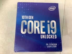 Intel Core i9-10900K Desktop Processor, New