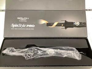 SALON TECH SpinStyle Pro Auto Curler, Powers Up, Doesn't Power Off, E-Commerce Return