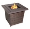 28in Fire Pit Table, Brown