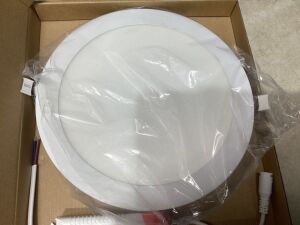 Case of (14) 8" Round LED Panel Lights 18W