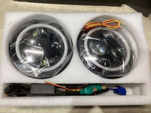 7" Round High/Low LED Headlights 