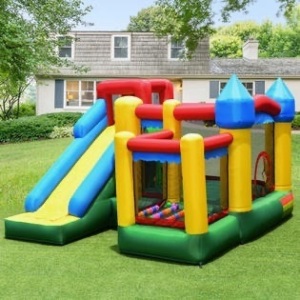 Costway Mighty Inflatable Bounce House Castle Jumper Moonwalk Bouncer 