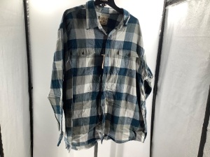 Red Head Men's Flannel, 3XL, Appears New