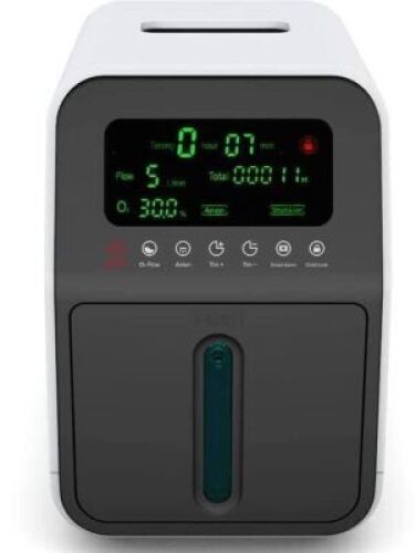 Health Expert Continuous Flow Oxygen Concentrator Machine 7 Liter with Complete Accessories for Home, Outdoor Use&nbsp;