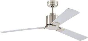 Rivet Modern Cylindrical 3 Blade Flush Mount Ceiling Fan