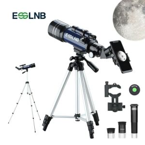 Telescope 36070 W/ High Tripod Mobile Holder 14X-180X for Moon Watching 
