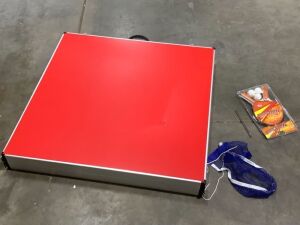 Portable Ping Pong Table - Damaged Top 