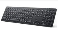 iClever BKA38B Bluetooth Keyboard, Untested, Appears New