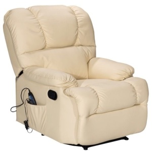 Recliner Massage Sofa Chair Deluxe Ergonomic Lounge Couch Heated