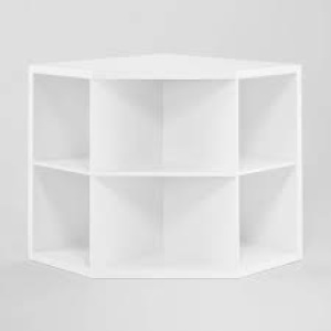 Brightroom 4-Cube Corner Shelf