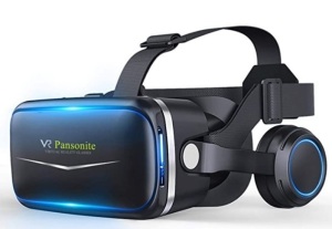 Pansonite VR Headset with Remote Control, Untested, Appears New