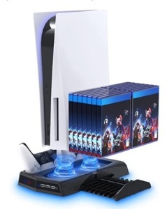 Vertical Cooling Stand Compatible w/ PS5, New