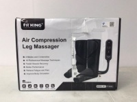 FitKing Air Compression Leg Massager, Untested, Appears New