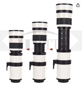 JINTU Telephoto Lens, Untested, E-Commerce Return