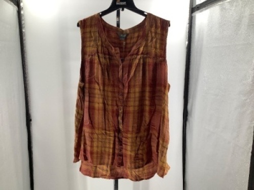 Lot of (2) Natural Reflections Women's Shirt, 1X, Appears New