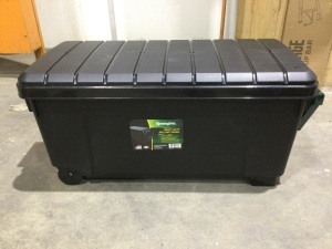 169 qt. Heavy-Duty Rolling Storage Tote, 42.25 gal