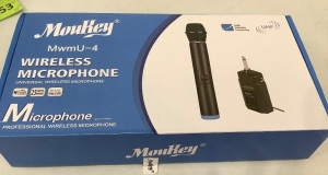 MouKey Wireless Microphone, Untested, Appears new