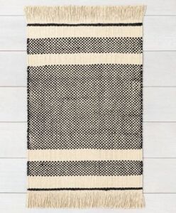 Handwoven Jute Accent Rug 24" x 36" 