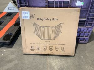 Baby Safety Gate fits Openings 33" to 80" 