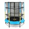 Doufit Mini Trampoline with Enclosure Net 