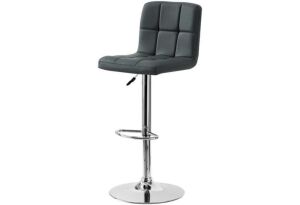 Powell Clayton Adjustable Bar Stool with Metal Base and Swivel