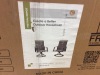Pair of Swiveling Sling Patio Chairs by Patio Festival. Appear New