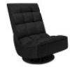 Folding Floor Gaming Chair w/ 360-Degree Swivel, 4 Adjustable Positions,E COMMERCE RETURN