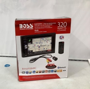 Boss Car Stereo Receiver w/ Navigation, Appears New