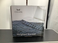 Adult Weighted Blanket 21 lbs, Queen Size, Appears New
