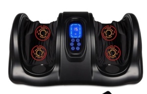 Therapeutic Foot Massager w/ High Intensity Rollers, Remote, 3 Modes,APPEARS NEW