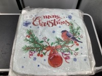 Merry Christmas LED Pillow, Appears New