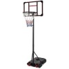 Kids Height-Adjustable Basketball Hoop, Portable Backboard System w/ Wheels