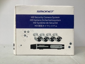 Smonet HD Security Camera System, Untested, Appears New