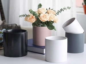 ELEGANT FLOWERPOT Ceramic Plant Pot,NEW