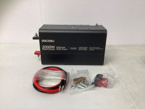 2000W Power Inverter, Appears New