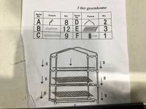 3-Tier Greenhouse, Unknown if Complete