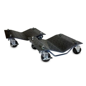 3000-Pound Capacity Vehicle Dollies with Brakes, Two Pack