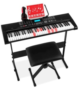 61-Key Beginners Electronic Keyboard Piano Set For Teenagers & Adults,APPEARSNEW