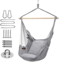 Y- STOP Hammock Chair Hanging Rope Swing, Max 320 Lbs. Appears New
