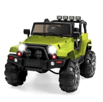 12V Kids Ride-On Truck Car Toy, Green