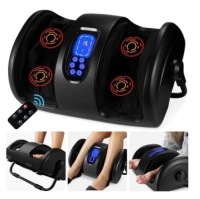 Reflexology Shiatsu Foot Massager, Satin Black