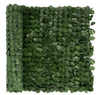Outdoor Faux Ivy Privacy Screen Fence, Appears New