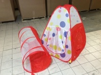 Pop-Up Tent and Tunnel. Appears New