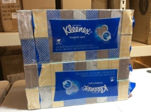 Kleenex 2-Ply Tissues White, 85 CT (Pack of 36)