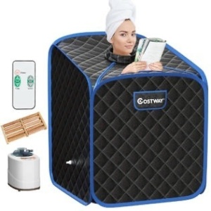  Portable 2L Steam Sauna Spa Tent w/ Chair 